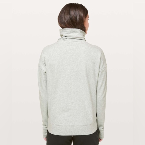 LULULEMON ATHLETICA Go Forward Pullover in Heathered Core Ultra Light Gray - Picture 4 of 9